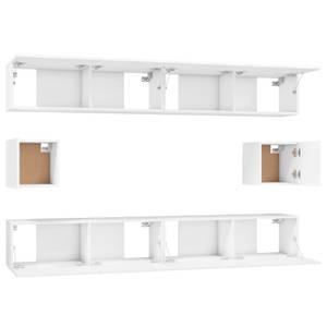 TV-Schrank 6er Set D751 Weiß