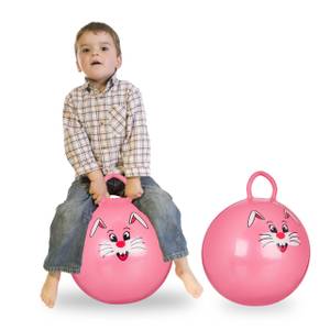 2 x Hüpfball Kinder pink Hellrosa