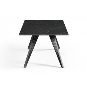 Table basse 120x60cm céramique INDIANA01 Noir - Céramique - 120 x 45 x 60 cm
