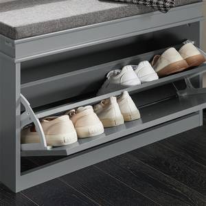 Banc à chaussures FSR82-L-HG Gris - Largeur : 75 cm