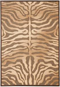 Teppich Fiona Braun - Textil - 120 x 1 x 170 cm