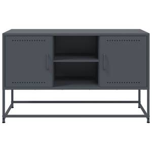 Highboard DE7765 Grün - Metall - 39 x 123 x 36 cm