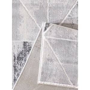 Tapis salon VOLITRO 80x300 gris Gris - 80 x 300 cm