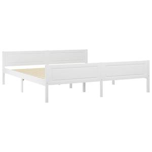 Cadre de lit 3009062-1 Blanc - Largeur : 186 cm