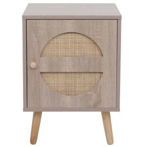 Nachttisch M35 Braun - Holzwerkstoff - Holzart/Dekor - Holz teilmassiv - 40 x 56 x 40 cm