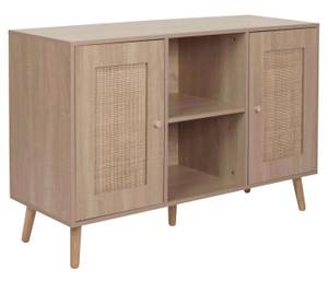 Sideboard M42 Braun - Holzwerkstoff - Holz teilmassiv - 120 x 77 x 38 cm