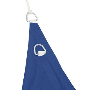 Voile d'ombrage triangle bleu foncé 600 x 510 cm