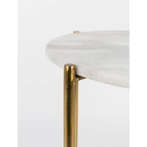 Table d'appoint Timpa Marbre / Fer - Blanc
