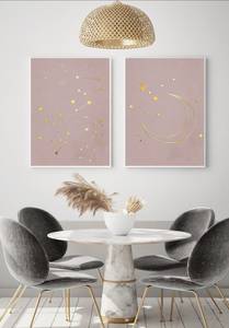 Goldener Mond Poster 40 x 30 x 40 cm