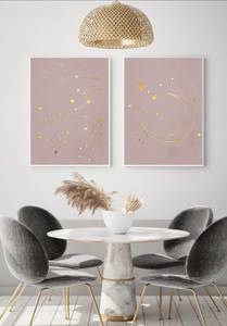 Goldener Mond Poster Papier - 70 x 50 x 70 cm