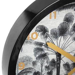 Wanduhr TROPIC, Ø 22 cm, schwarz-weiß Multicolor