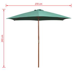 Parasol 3007547-1 Vert