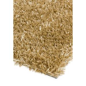 Handgetufteter Shaggy-Teppich FURRY Gold - 120 x 180 cm