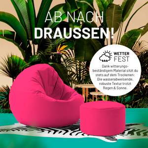 Sitzsack Pouf Pink