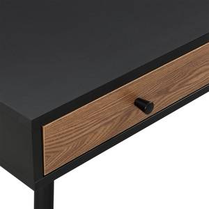 Schreibtisch Tumba Schwarz - Holzwerkstoff - 115 x 75 x 48 cm