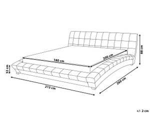 Lit double LILLE Largeur : 221 cm