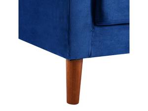 Sofa ARSENE Blau - Textil - 80 x 73 x 208 cm