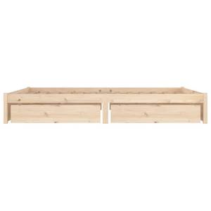 Bettrahmen 3013835-1 Braun - Holz - Breite: 126 cm