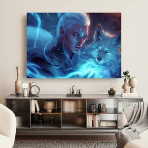 Bild Cyber Gamer VII Blau - 120 x 80 cm