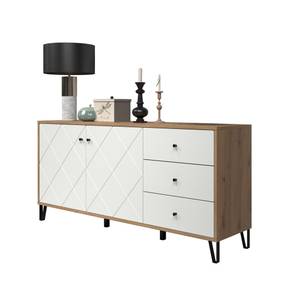 Sideboard Touch Braun - Holz teilmassiv - 183 x 76 x 40 cm