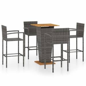 Bar de jardin (lot de 5) 3008865-2 Gris