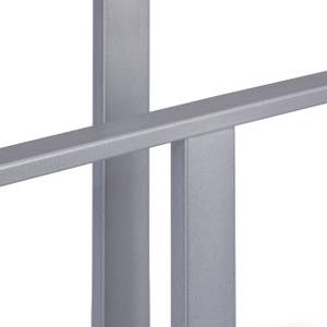 Handtuchständer T-Design in Grau Grau - Metall - 50 x 82 x 19 cm
