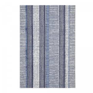 Tapis exterieur OULENCE 4 160x230 bleu Bleu - Matière plastique - 160 x 5 x 230 cm