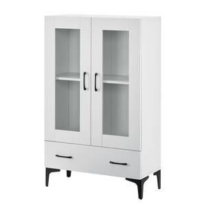 Armoire vitrée Søndersø Blanc