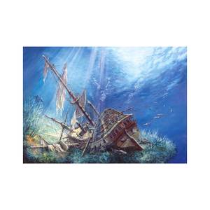 Puzzle Versunkene Galeone 2000 Teile Papier - 27 x 5 x 38 cm