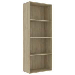 Bücherregal 3016488-3 Braun - Holzwerkstoff - 60 x 152 x 30 cm