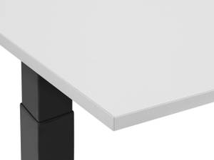 Table à hauteur ajustable DESTIN Noir - Gris - Bois manufacturé - 130 x 63 x 72 cm