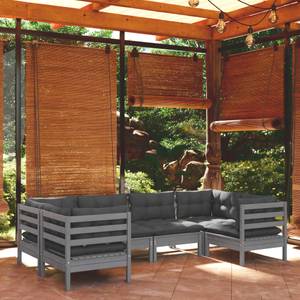 Garten-Lounge-Set Grau