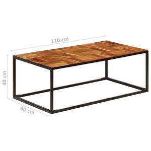 Sofatisch HANNI Akazie Braun Braun - Massivholz - 110 x 40 x 60 cm