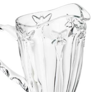 Kristall Schmetterling Krug 1.2L Glas - 13 x 25 x 22 cm