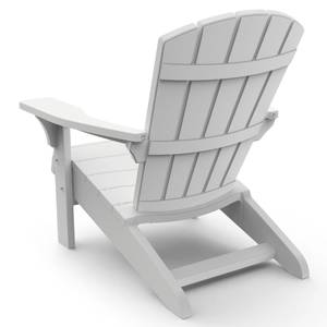 Adirondack Stuhl Weiß - Kunststoff - 81 x 94 x 91 cm