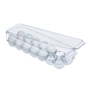 Kühlschrank Eierbox 14 Eier Kunststoff - 37 x 8 x 11 cm