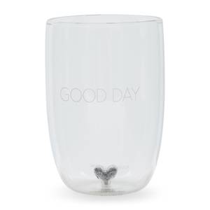 Wasserglas good Day  L 9 x 13 x 9 cm