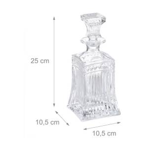 Whisky Set 5-teilig Glas - 11 x 25 x 11 cm