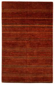 Tapis Juma XXIX Rouge - Textile - 154 x 1 x 246 cm