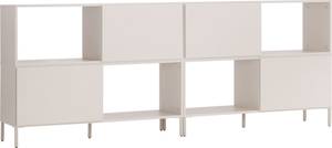 Sideboard-Set INTO Beige - Holzwerkstoff - 44 x 95 x 242 cm