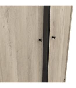 Armoire Saïgon Beige - Bois manufacturé - 50 x 182 x 91 cm