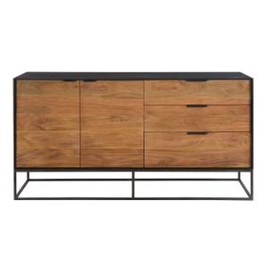 Buffet Jakson Marron - Bois massif - 150 x 80 x 45 cm