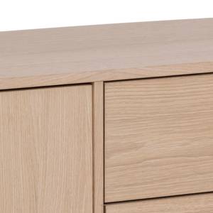 Sideboard Aston Braun - Holz teilmassiv - 160 x 75 x 40 cm