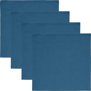 Serviette 4er-Pack 207746 Blau