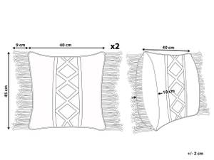 Kissen 2er Set YORTAN Anzahl Teile im Set: 2