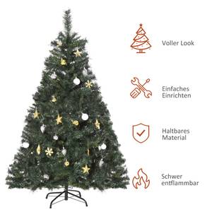 Künstlicher Weihnachtsbaum 830-185V02 Grün - Kunststoff - 95 x 150 x 95 cm