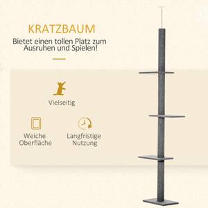 Kratzbaum D30-296V02GY Glas Grau