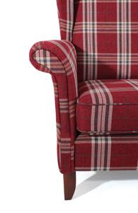Verita Big-Sessel Rot - Textil - 114 x 108 x 81 cm