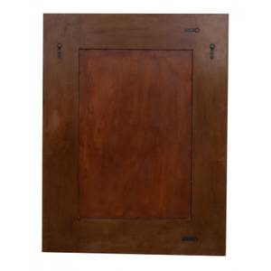 Spiegel Kamelknochen I Beige - Massivholz - 4 x 163 x 124 cm