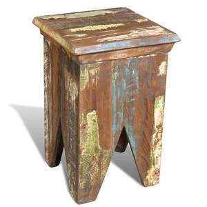 Tabouret vintage 240951 Marron - Bois massif - 30 x 45 x 30 cm